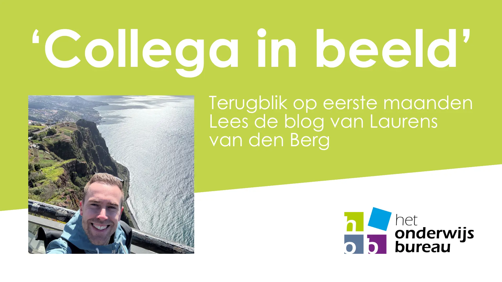 Collega in beeld: Laurens van den Berg